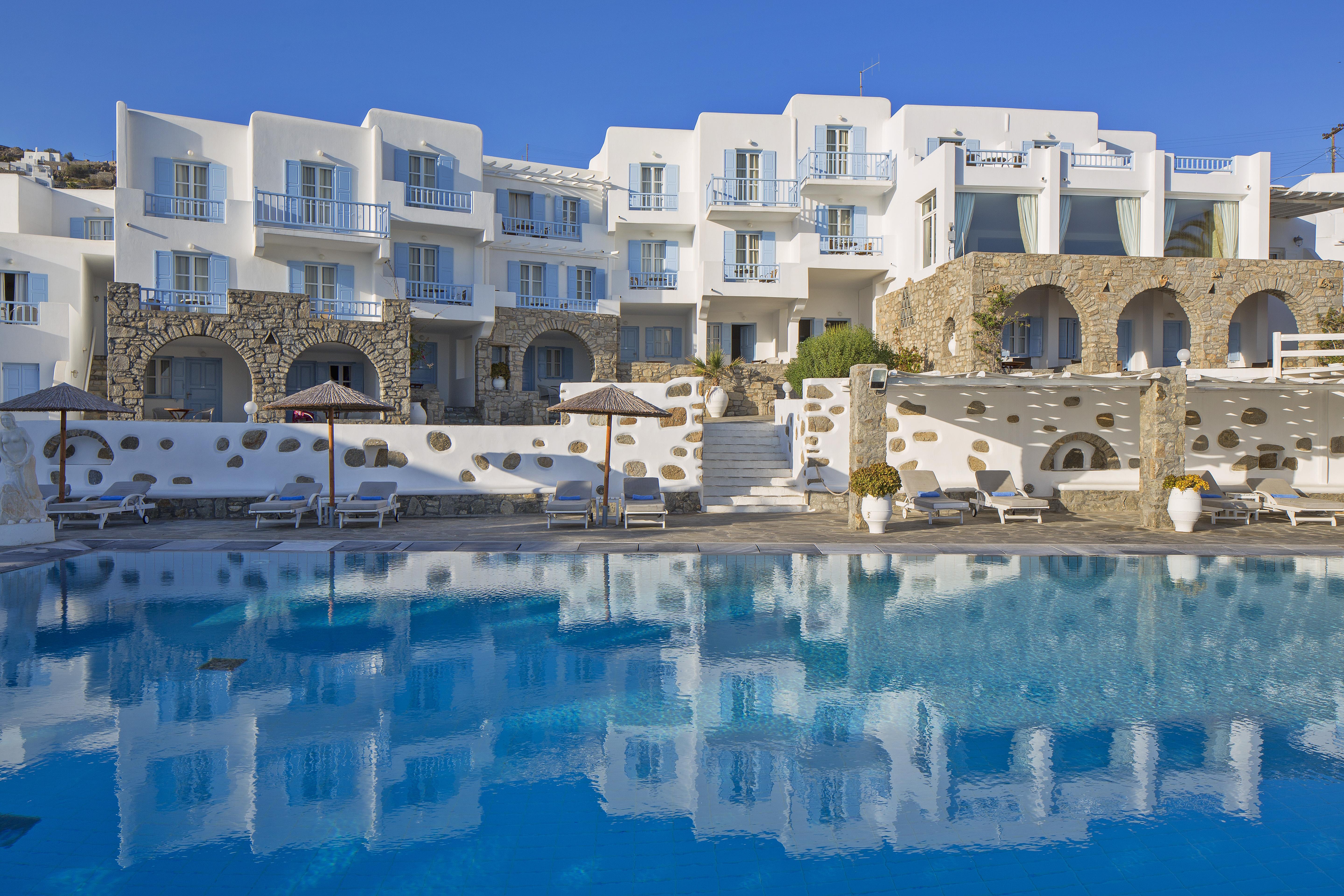 Manoula'S Beach Mykonos Resort Agios Ioannis Diakoftis Exterior photo