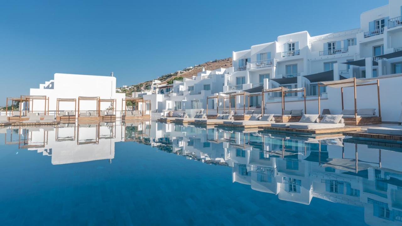 Manoula'S Beach Mykonos Resort Agios Ioannis Diakoftis Exterior photo